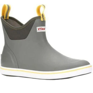 Xtratuf Men's Ankle Deck Boot Grey - Summer 2022 4 Xtratuf Men's Ankle Deck Boot Grey - Summer 2022