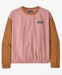 Patagonia Girls' Organic Cotton Lightweight Crew Sweatshirt - Spring 2022
