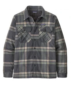 Patagonia Men's Long-Sleeved Organic Cotton Midweight Fjord Flannel Shirt - Fall 2021