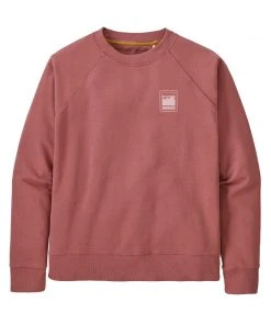 Patagonia Women's Alpine Icon Regenerative Organic Cotton Crew Sweatshirt - Fall 2021