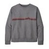 Patagonia Women's Ridge Rise Stripe Uprisal Crew Sweatshirt - Fall 2021