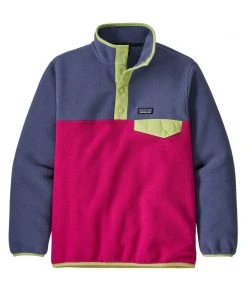 Patagonia Girls' Lightweight Synchilla® Snap-T® Fleece Pullover - Fall 2021