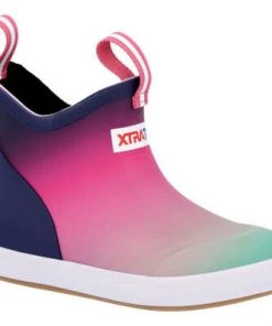 Xtratuf Kid's Ankle Deck Boot Purp/Aur - Summer 2022